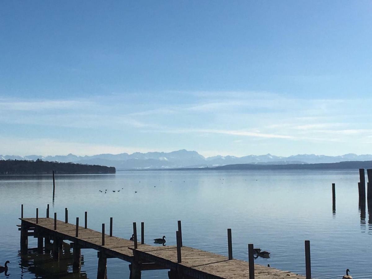 Ferienwohnung Dausacker Utting am Ammersee Exterior foto